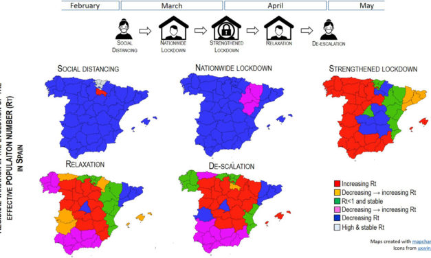 Santamaría & Hortal (Sci Tot Environ 2021) Effects of lockdown on COVID-19 effective reproduction number in Spain