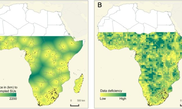 Stropp et al (Global Ecol Biogeogr 2016) Mapping ignorance on African flowering plants