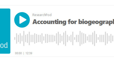 Podcast on accounting for data-driven uncertainty in biodiversity modelling