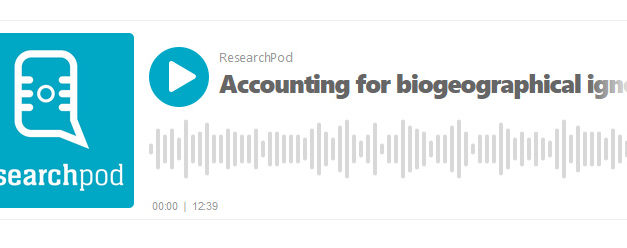 Podcast on accounting for data-driven uncertainty in biodiversity modelling